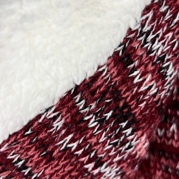 ALMOST FAMOUS | Faux Fur Trim Thin Knit Cardigan Sweater Hoodie - Picture 2 of 10